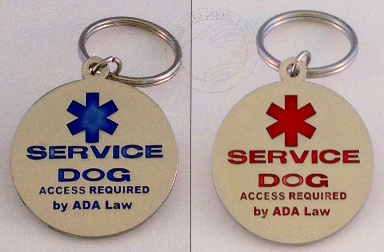 service dog tag id
