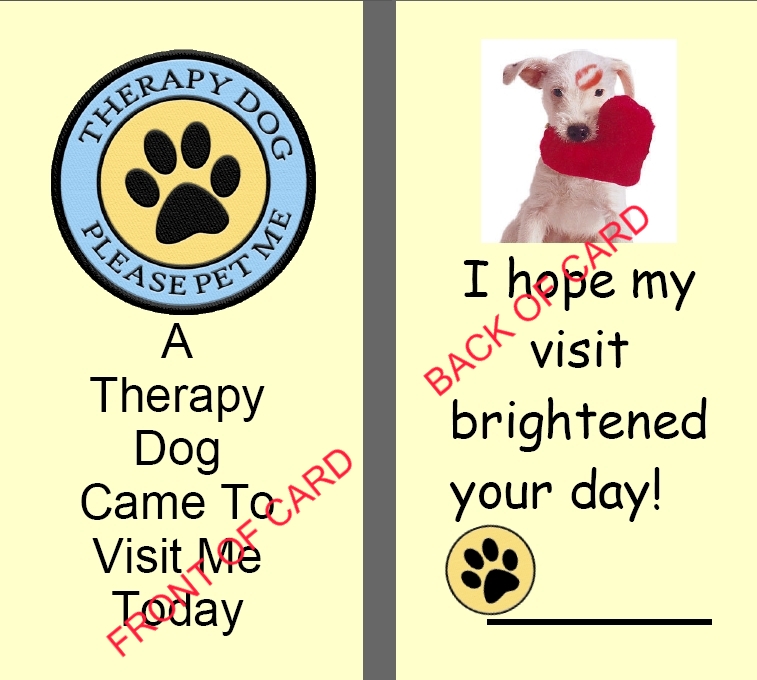 Therapy Dog Business Cards Your Dogs Business Cards therapy-dog-business-cards-your-dogs-business-cards